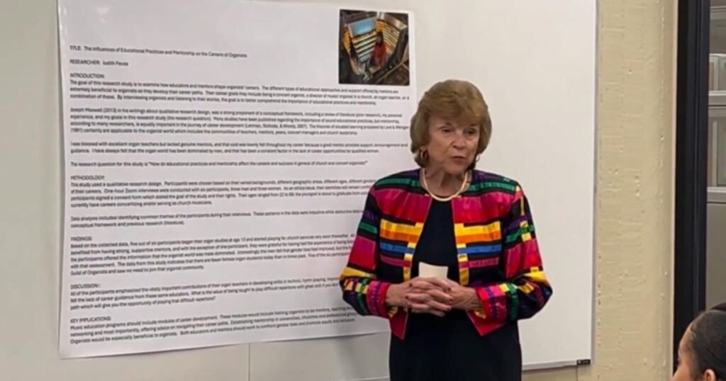 85-year-old woman inspires others in doctoral program: