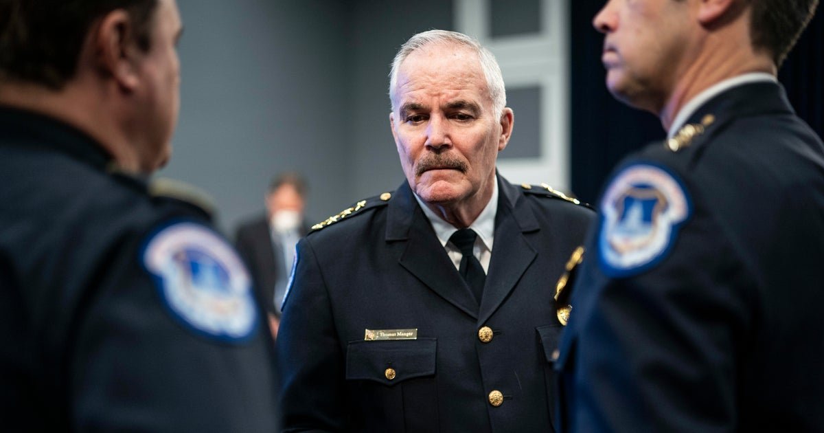 As Capitol Police Chief Thomas Manger retires, he’s concerned about spike in threats against lawmakers