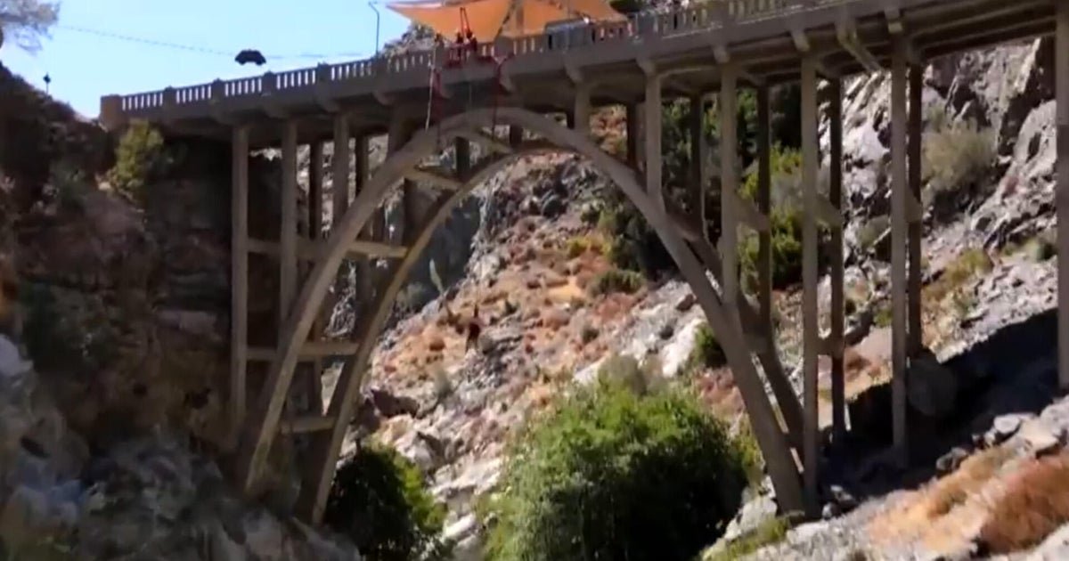 “Bridge to Nowhere” draws hikers, thrill-seekers