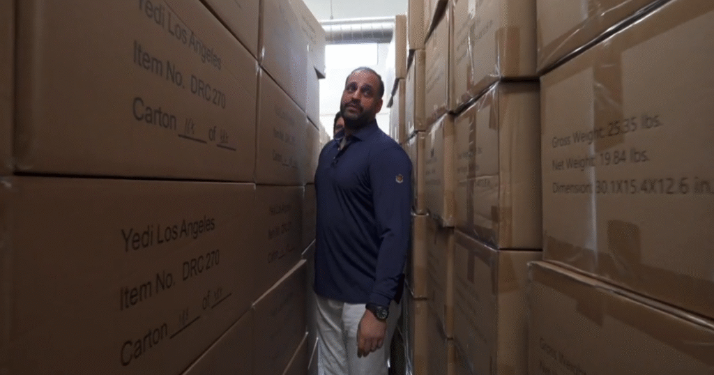 Business owner says he’s just trying to stay afloat amid tariff chaos