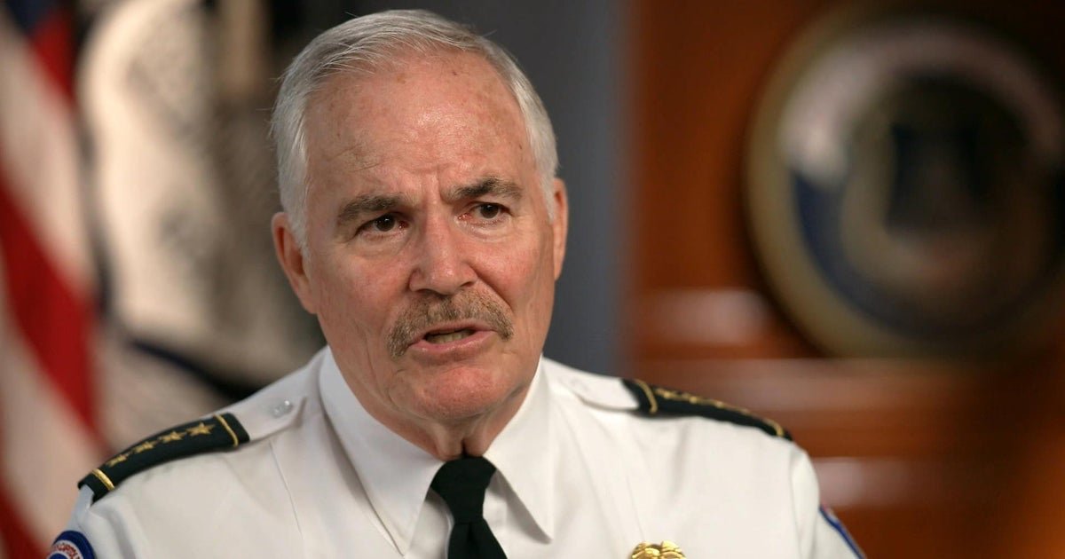 Capitol police chief who led department after Jan. 6 attack reflects on progress as he retires