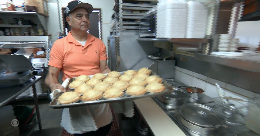Chicken pie shop owner’s rise from dishwasher to head honcho
