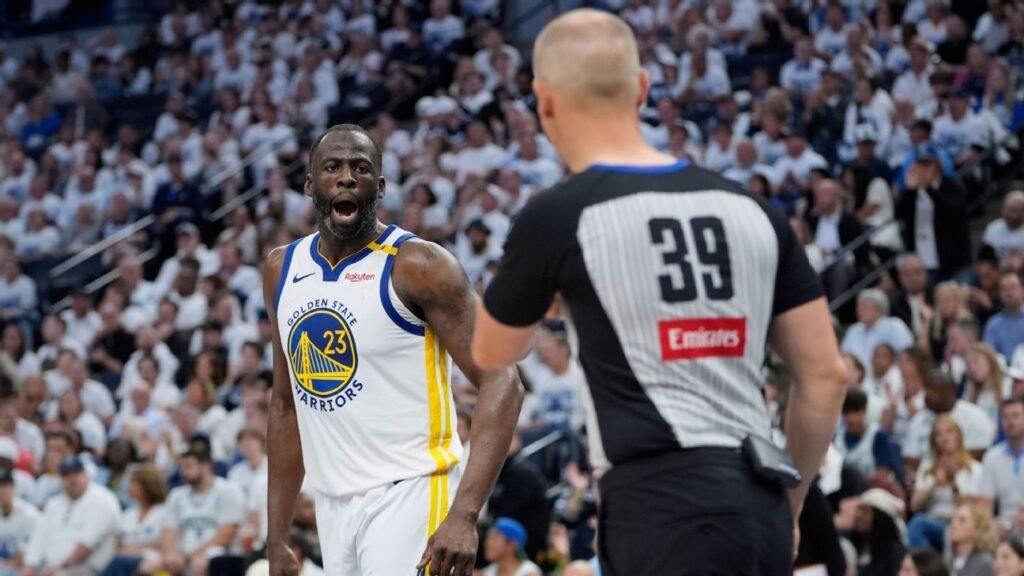Draymond upset with ‘agenda’ after drawing tech