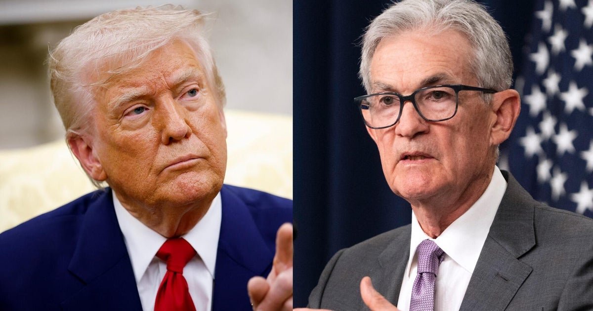 Federal Reserve Chair Jerome Powell meets with President Trump at the White House