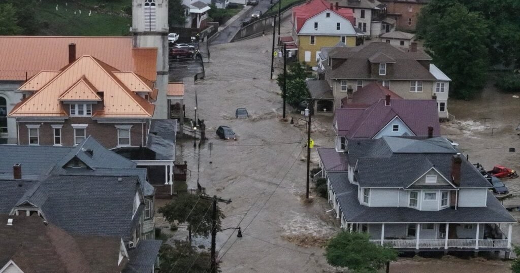 Flooding in western Maryland, Virginia and Pennsylvania leaves boy missing, schools and homes swamped