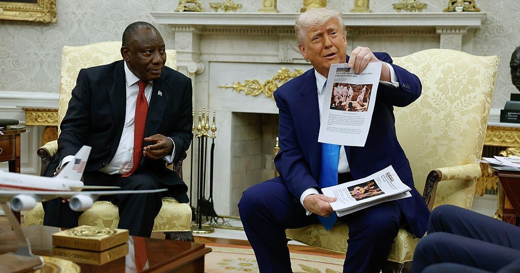 How Trump misrepresented images to support claims of