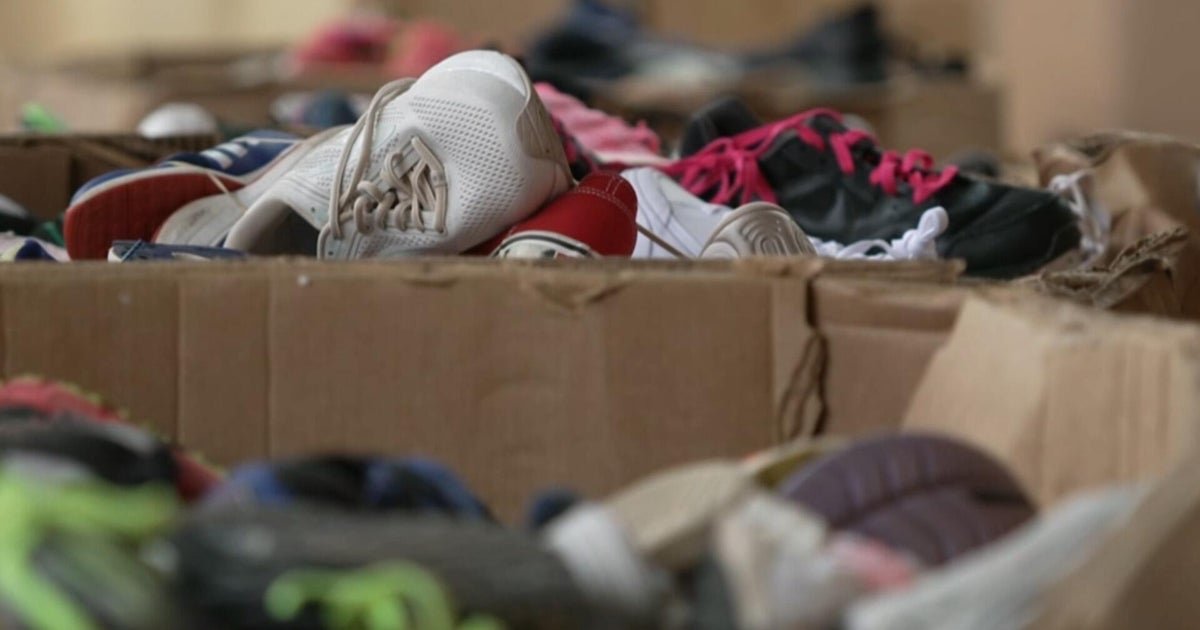 How donated sneakers are getting a second life abroad