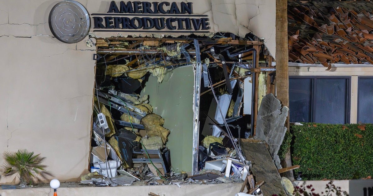 Man killed in California fertility clinic bombing identified as attacker, FBI says