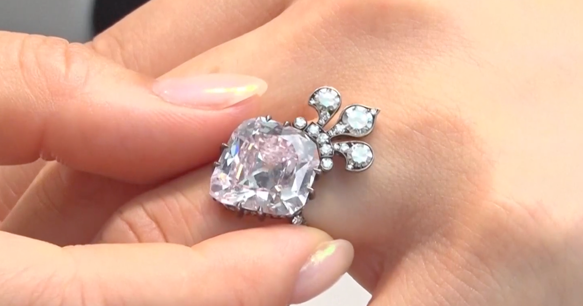 Pink diamond tied to Marie Antoinette expected to sell for up to  million at auction