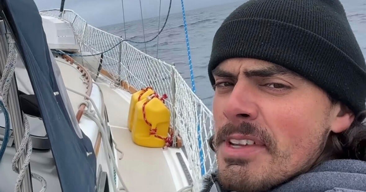 “Sailing with Phoenix,” Oregon man who quit job to sail with cat, arrives to cheering fans in Hawaii