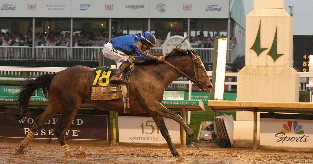 Sovereignty wins the 151st running of the Kentucky Derby