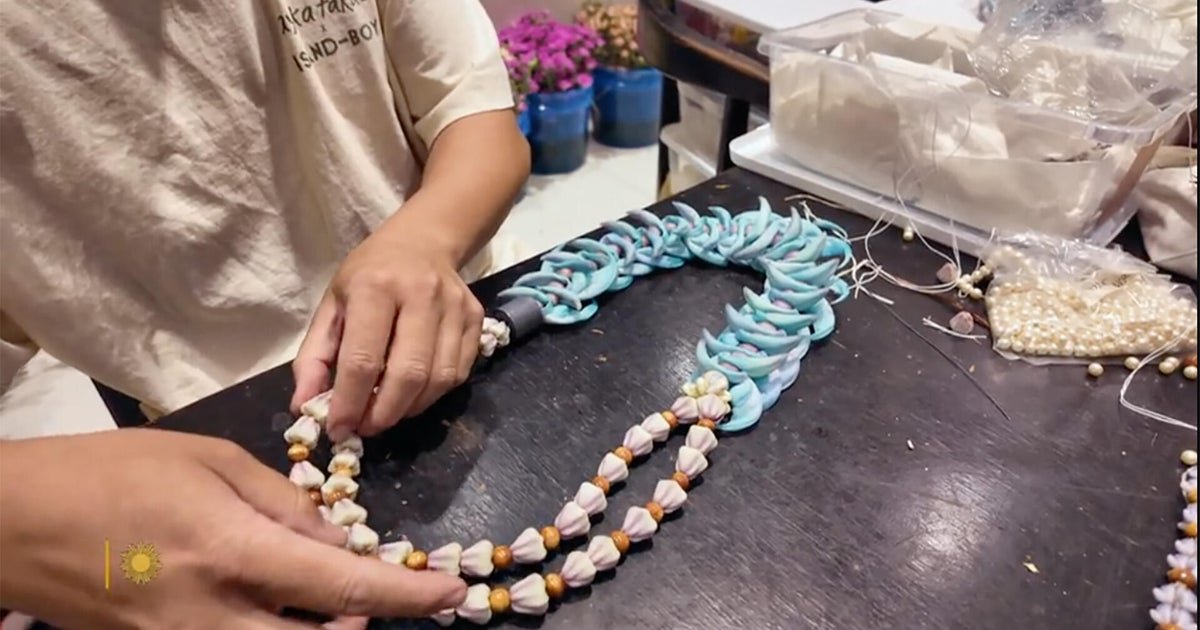 The ancient art of Hawaiian lei-making
