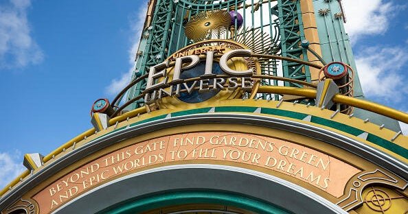 Universal Orlando’s Epic Universe opens this week. Get a glimpse inside the new Florida theme park.