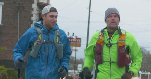 2 men run 500 mile marathon to raise awareness of veteran suicides