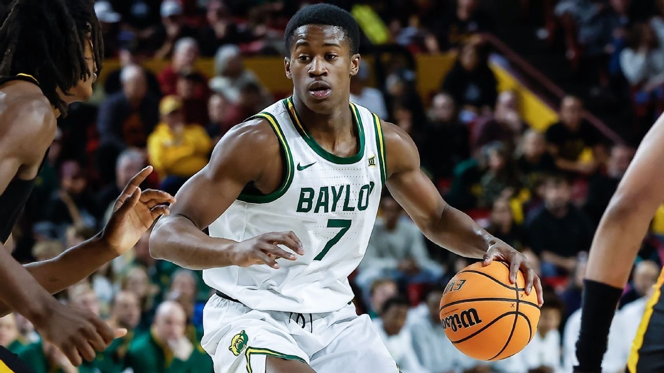 76ers select Baylor’s Edgecombe with No. 3 pick