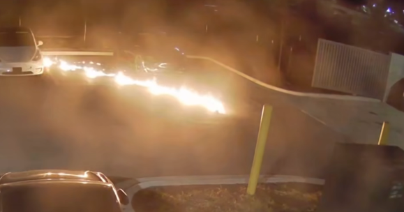 ATF offers ,000 reward for tips after Tesla hit by Molotov cocktails in Kansas