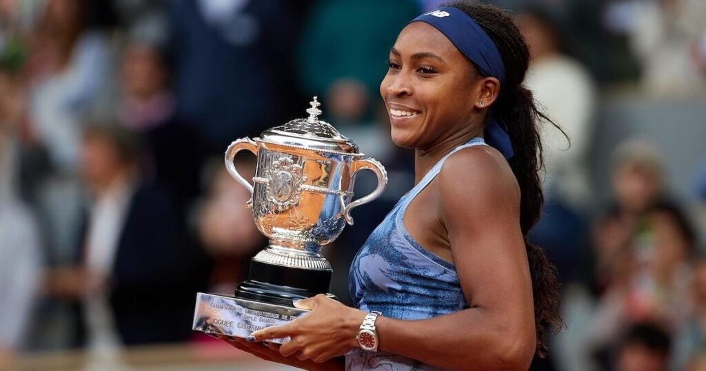 American Coco Gauff wins her first French Open