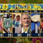 Calendar: Week of May 28