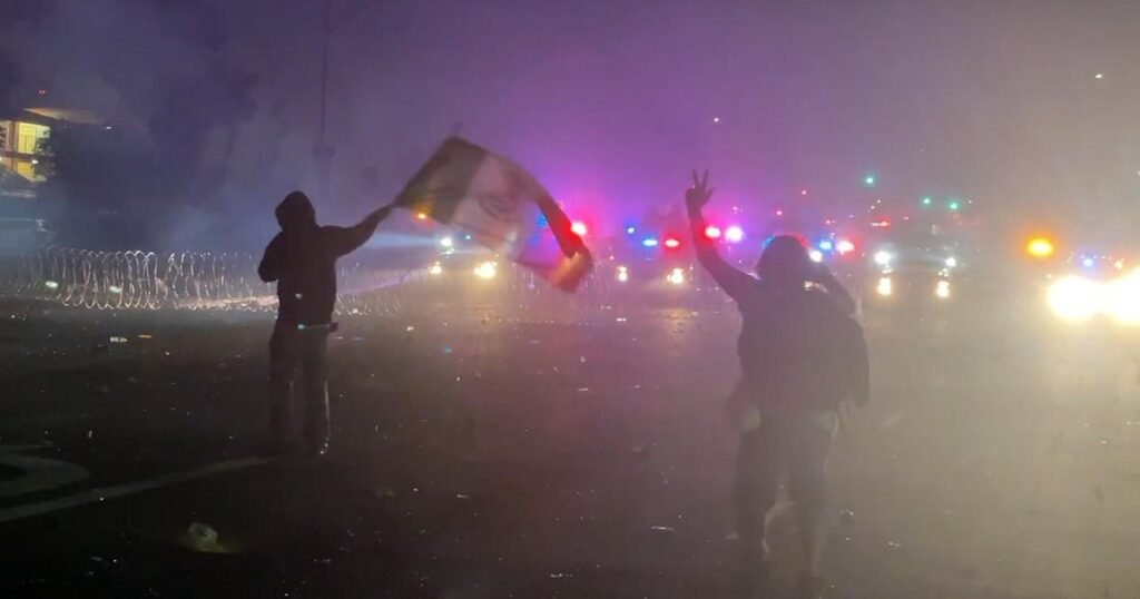 Chaos erupts in the L.A. area following increased activity across the country by ICE