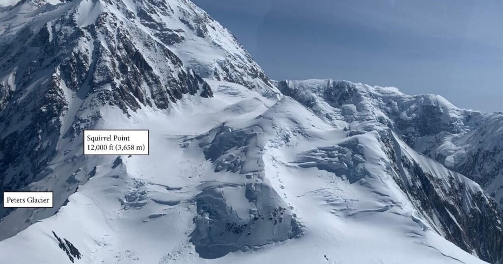 Climber dies after falling 3,000 feet from Mount McKinley in Alaska’s Denali National Park