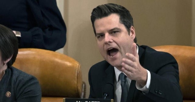 Florida Congressman Matt Gaetz is sidelined during Senate impeachment trial