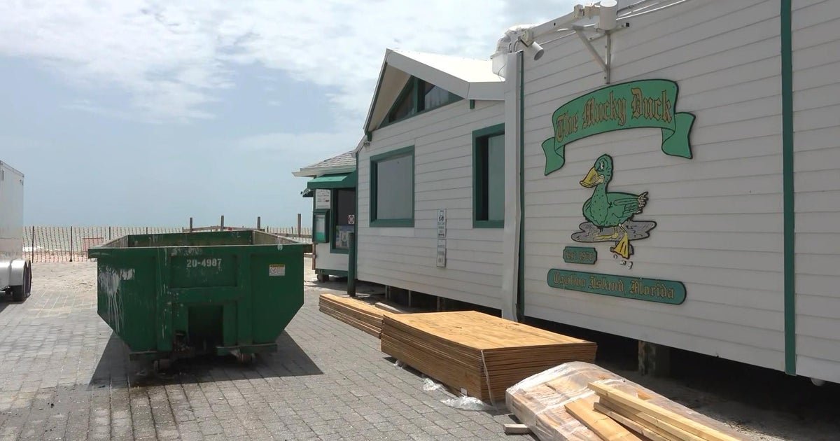 Florida’s iconic Mucky Duck bar fights to rebuild after hurricanes Helene and Milton