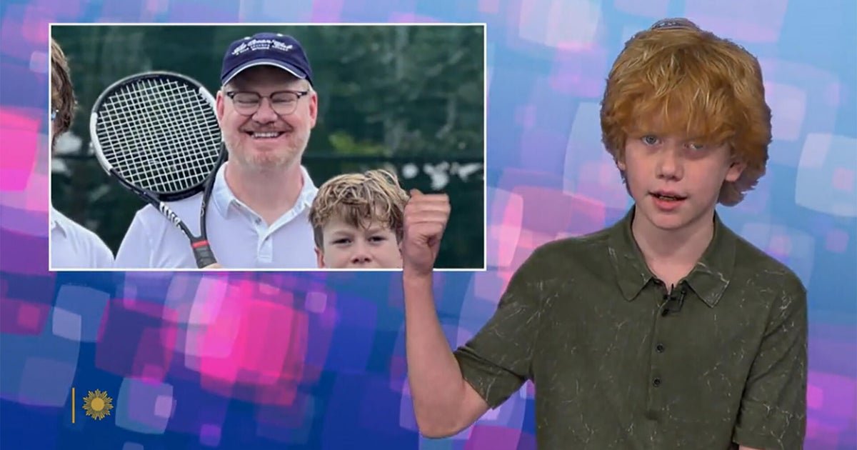 How is Jim Gaffigan as a father? Hear it from one of his kids