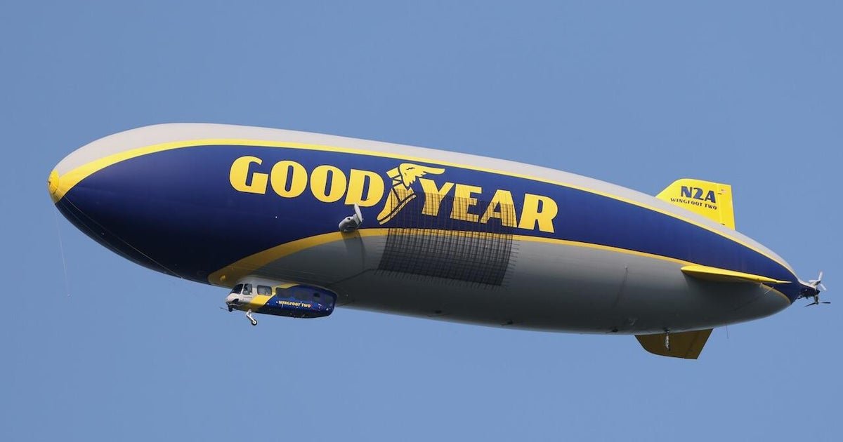 Iconic Goodyear Blimp takes to the skies for 100 years of flights