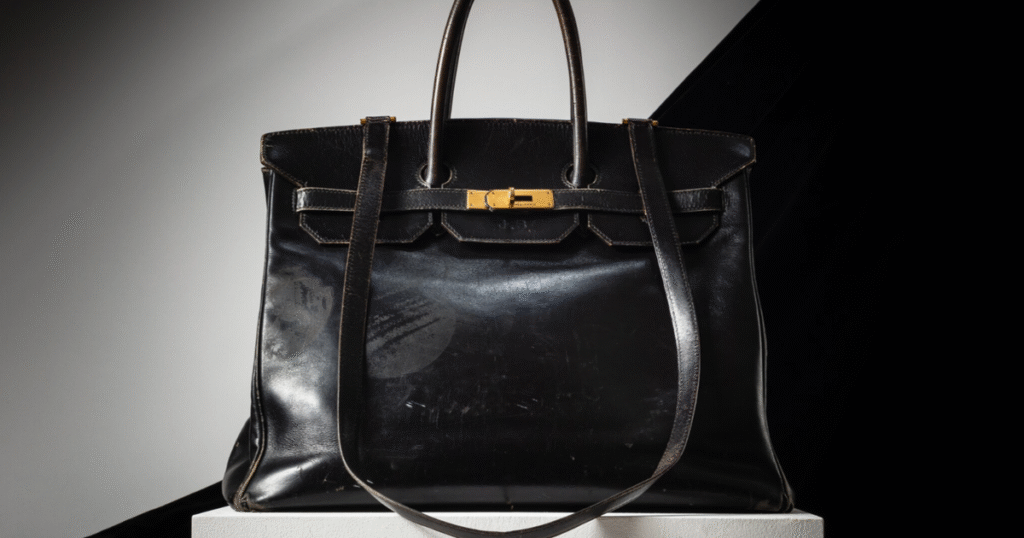 Jane Birkin’s Hermes bag is going to auction at Sotheby’s