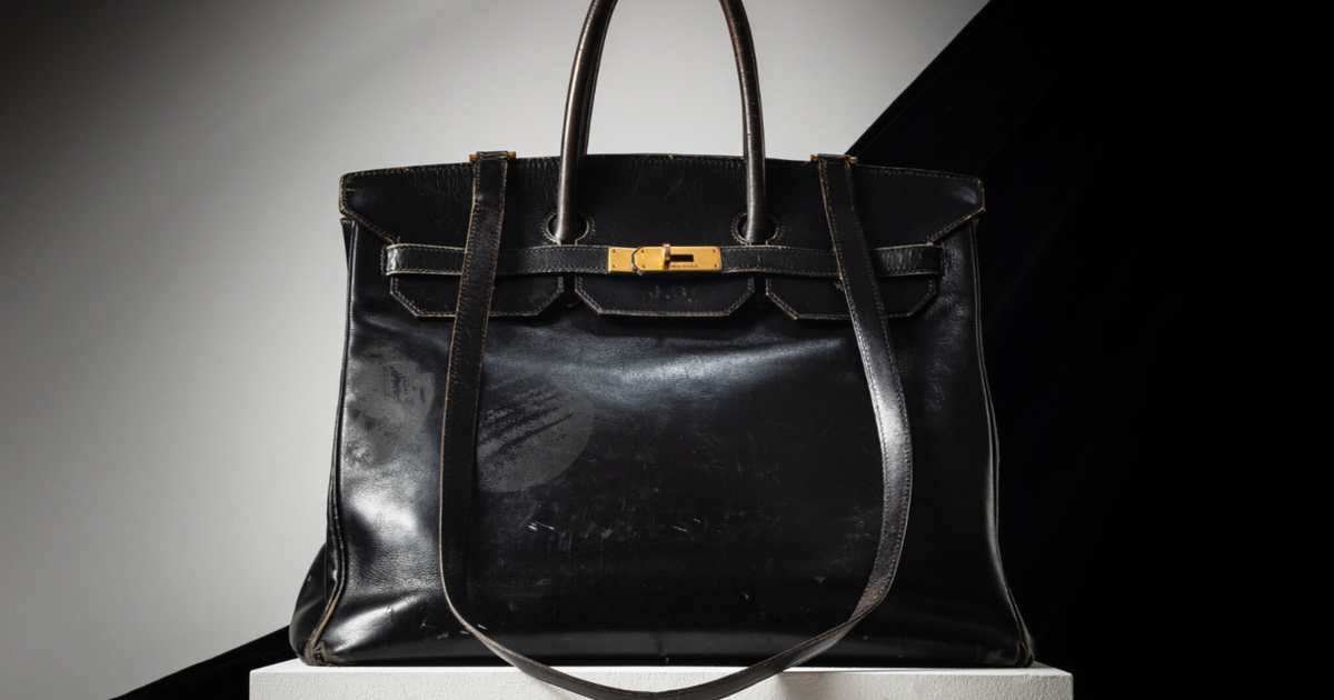 Jane Birkin’s Hermes bag is going to auction at Sotheby’s