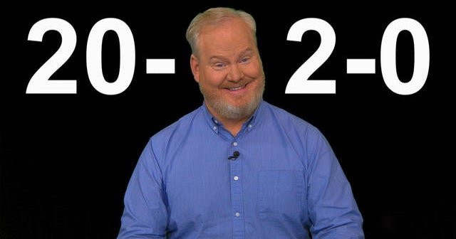 Jim Gaffigan is not ready for 2020