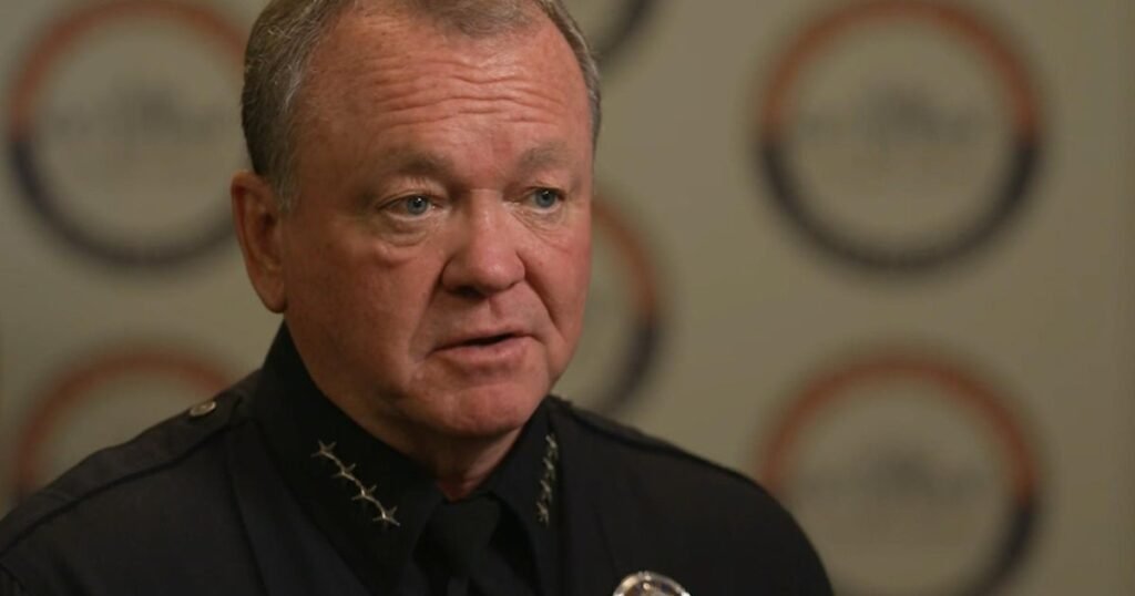 Los Angeles police chief speaks about National Guard, Marine response to immigration protests