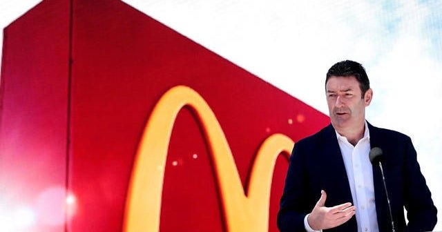 McDonald’s fires CEO over relationship with employee