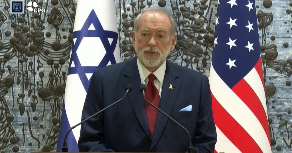 Mike Huckabee questions independent Palestinian state