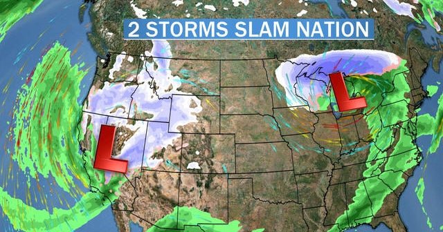 Millions of holiday travelers facing weather warnings Millions of holiday travelers facing weather warnings