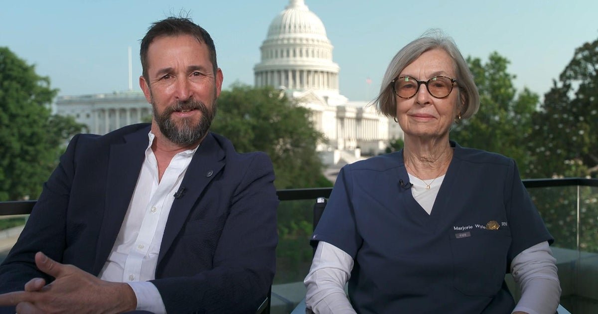 Noah Wyle, who stars in medical drama, wants more support for health care workers like his mom