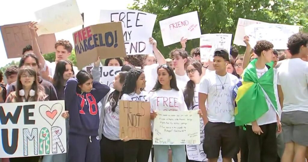 Protests over arrest of undocumented Massachusetts high school student now in ICE custody