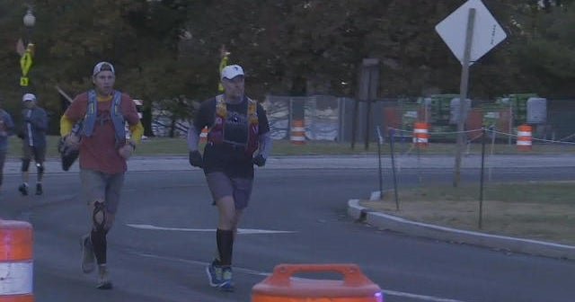 Runners raising awareness for veteran suicide arrive in Arlington