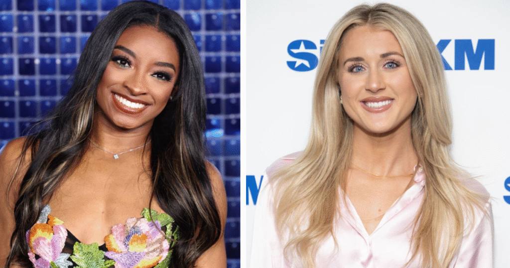 Simone Biles calls out former U.S swimmer Riley Gaines over transgender athletes comments