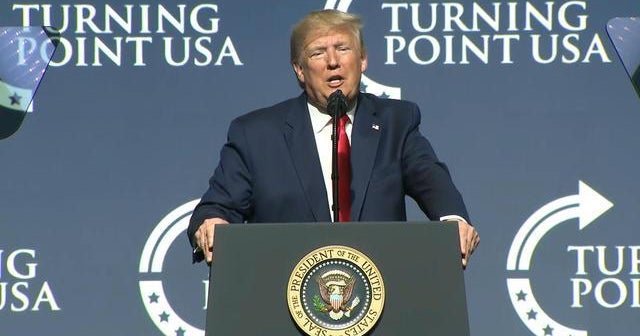 Trump uses impeachment as rallying cry in Florida