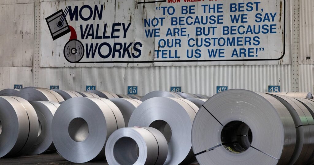 U.S. steelmakers’ shares jump after Trump hikes industry tariffs to 50%