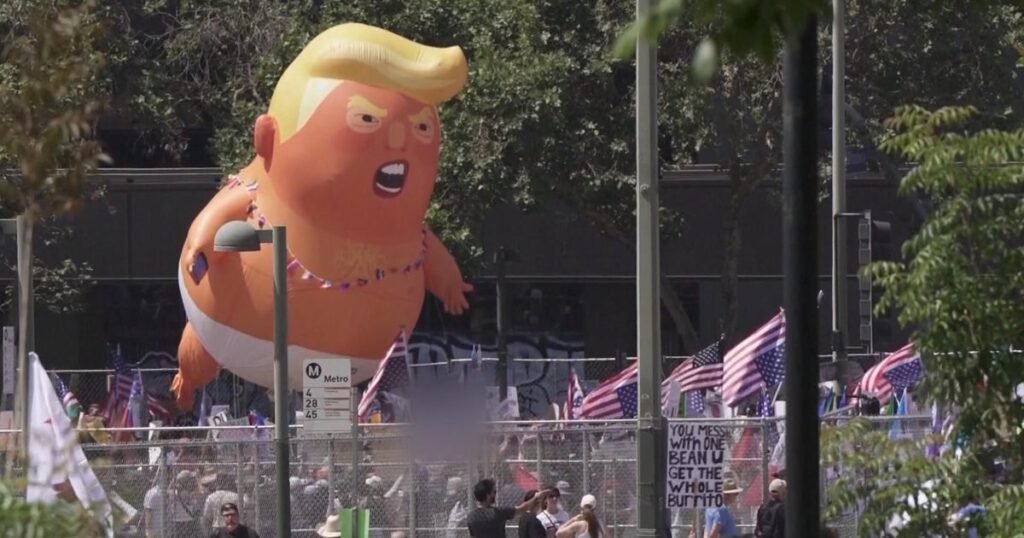 What U.S. protests, Trump’s parade and Mideast strikes say about global instability