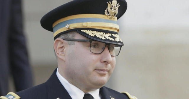Will Vindman be forced from his job after his impeachment testimony?