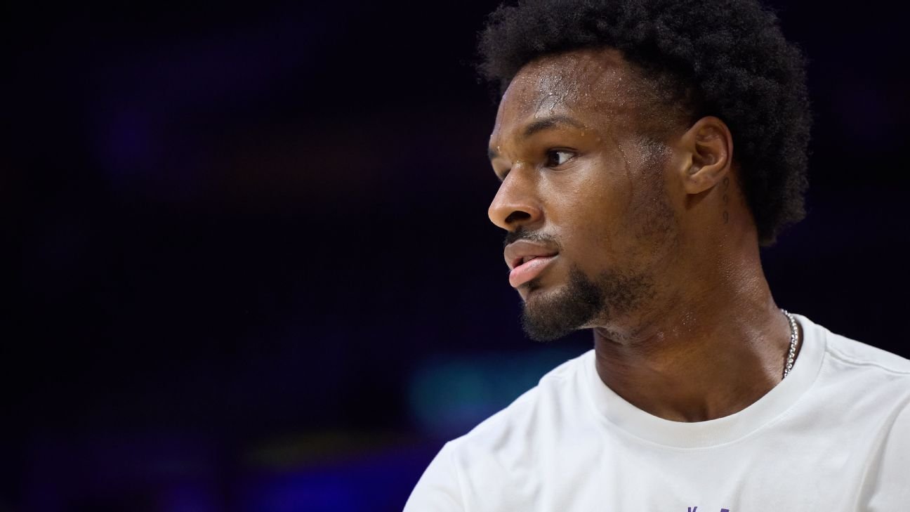 Bronny James has big goals for Year 2. Will the young Laker achieve them?