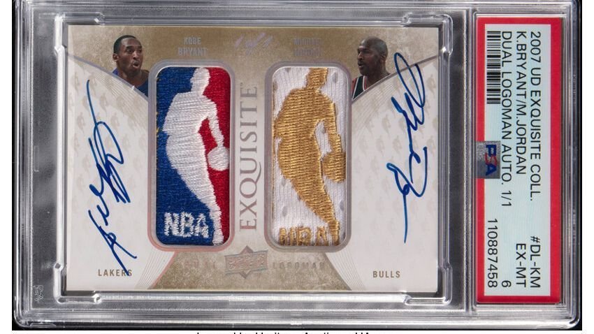‘Holy grail’ MJ-Kobe card sells for record .9M